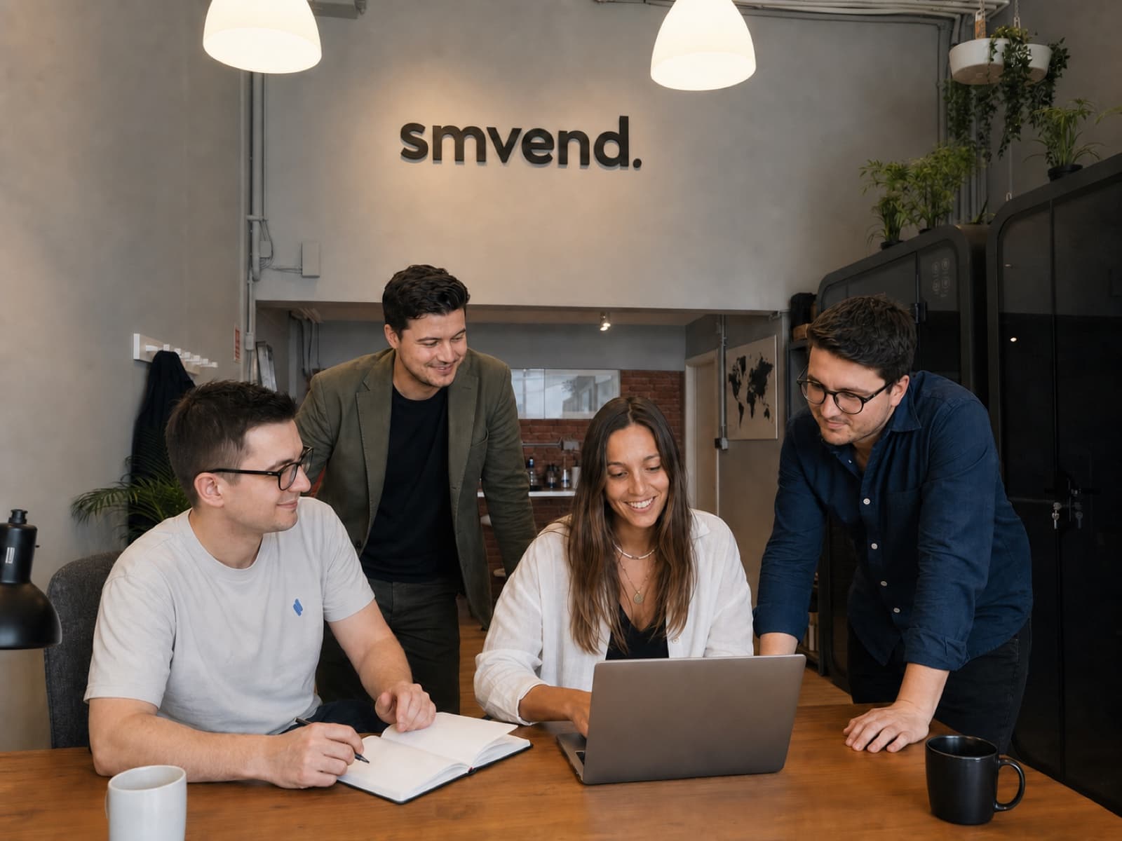 SmVend komanda Lisabonas birojā